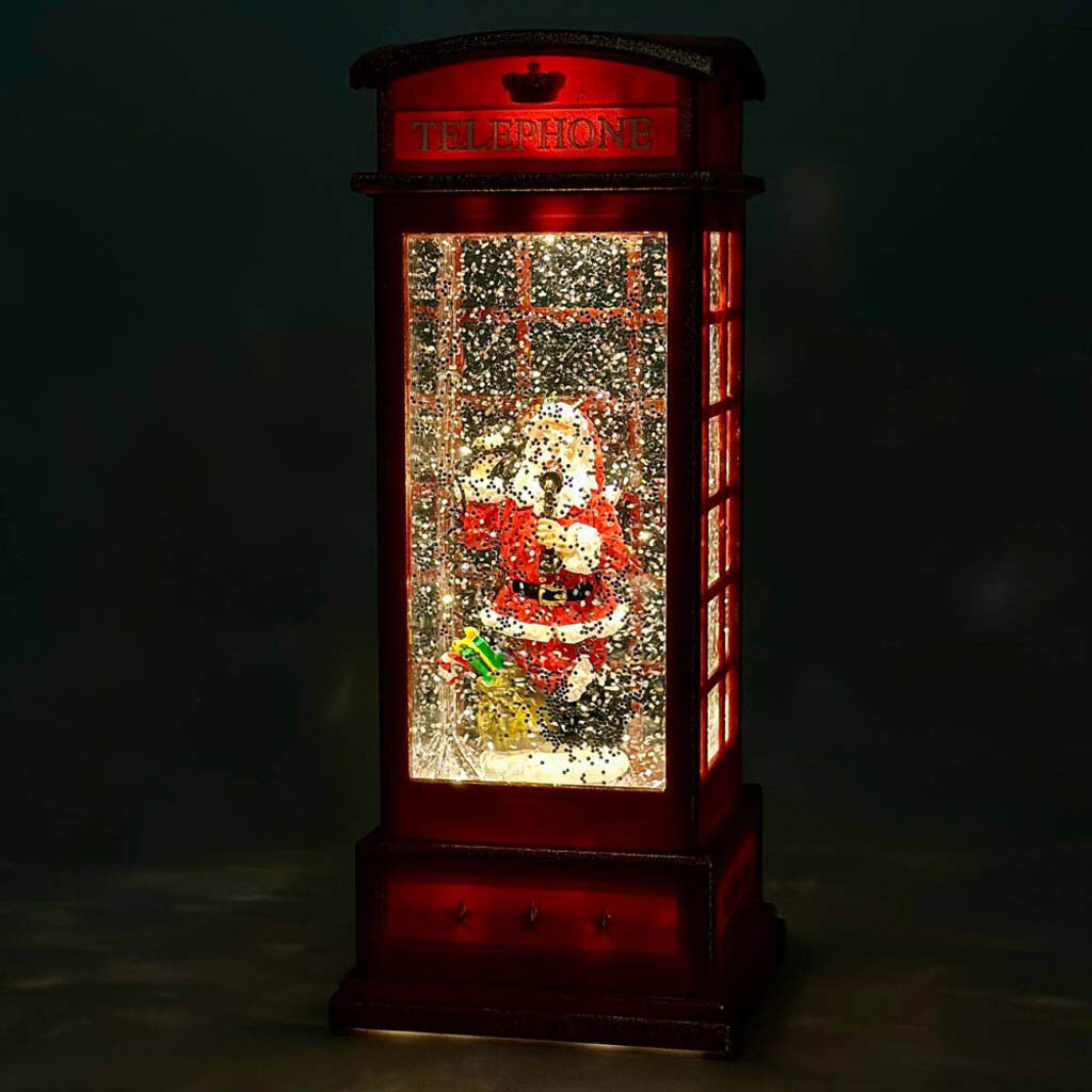 Новорічний нічник XMAS Телефонна будка WLD-25002A - № 5 Новорічний нічник XMAS Телефонна будка WLD-25002A - № 5