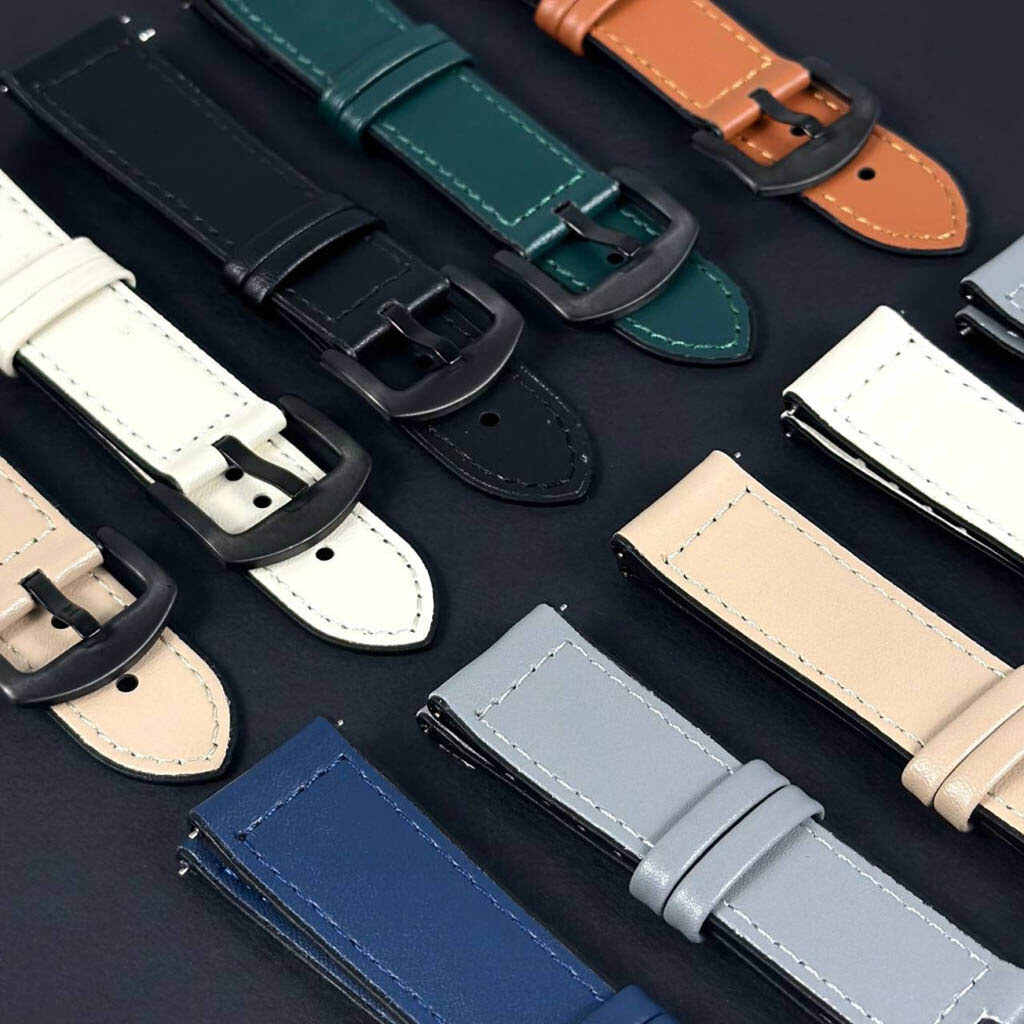 Ремешок универсальный, Leather Casual, Зеленый - № 2 Ремешок универсальный, Leather Casual, Зеленый - № 2