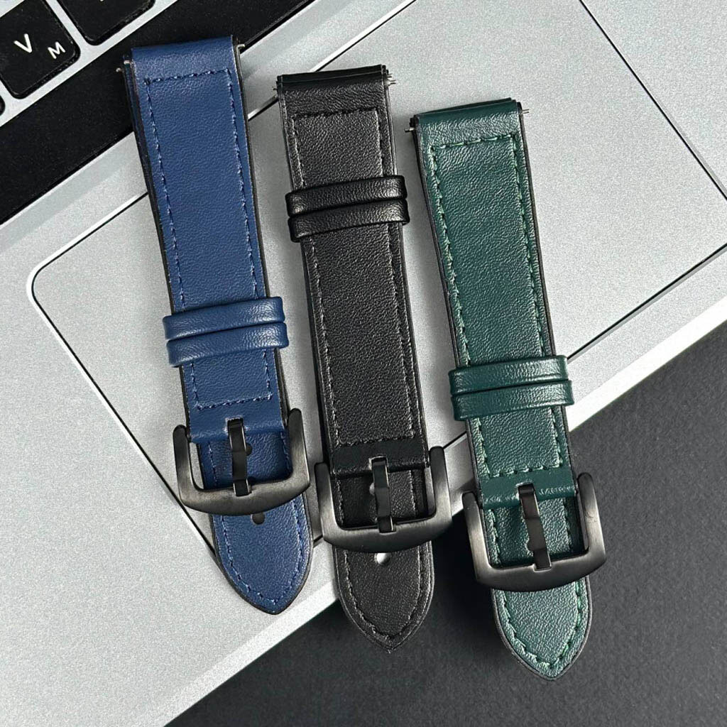 Ремешок универсальный, Leather Casual, Зеленый - № 3 Ремешок универсальный, Leather Casual, Зеленый - № 3