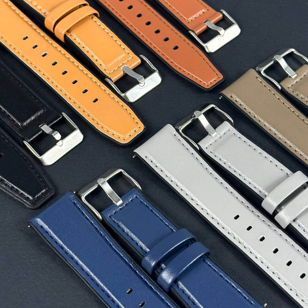 Ремешок универсальный, Leather Casual Color, Серый - № 2 Ремешок универсальный, Leather Casual Color, Серый - № 2