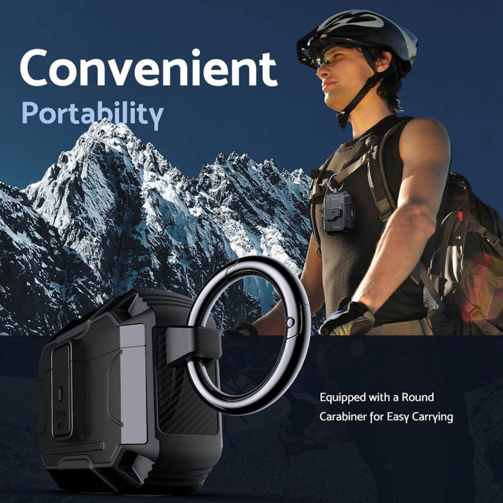 Чехол (накладка) Apple AirPods 4, Dasfond Armor, Желтый - № 10 Чехол (накладка) Apple AirPods 4, Dasfond Armor, Желтый - № 10