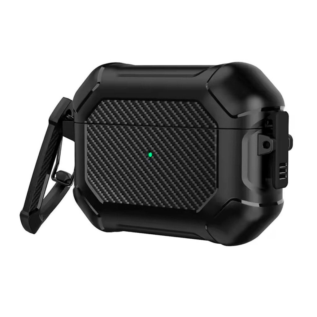 Чехол (накладка) Apple AirPods Pro 2, Maxjoy, Черный - № 1 Чехол (накладка) Apple AirPods Pro 2, Maxjoy, Черный - № 1