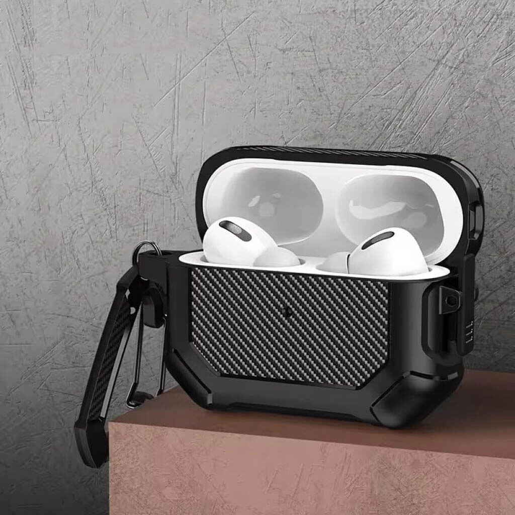 Чехол (накладка) Apple AirPods Pro 2, Maxjoy, Черный - № 3 Чехол (накладка) Apple AirPods Pro 2, Maxjoy, Черный - № 3