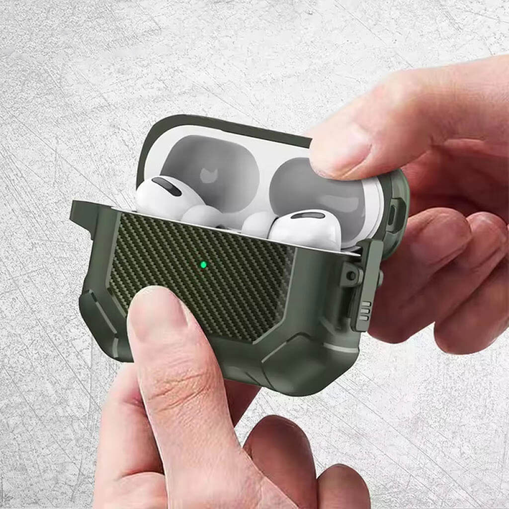 Чехол (накладка) Apple AirPods Pro 2, Maxjoy, Черный - № 6 Чехол (накладка) Apple AirPods Pro 2, Maxjoy, Черный - № 6