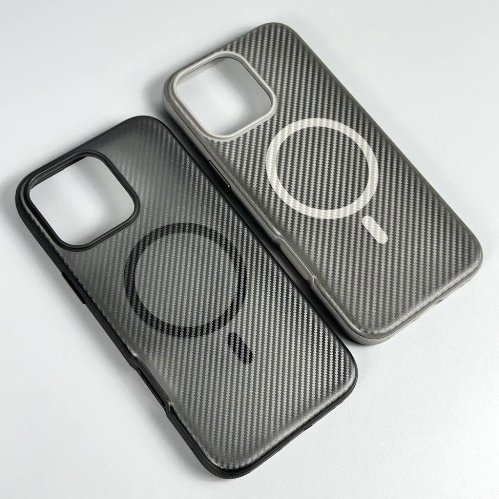 Чохол (накладка) Apple iPhone 14 Pro Max, Carbon Fibre Texture, MagSafe, Синій - № 12 Чохол (накладка) Apple iPhone 14 Pro Max, Carbon Fibre Texture, MagSafe, Синій - № 12