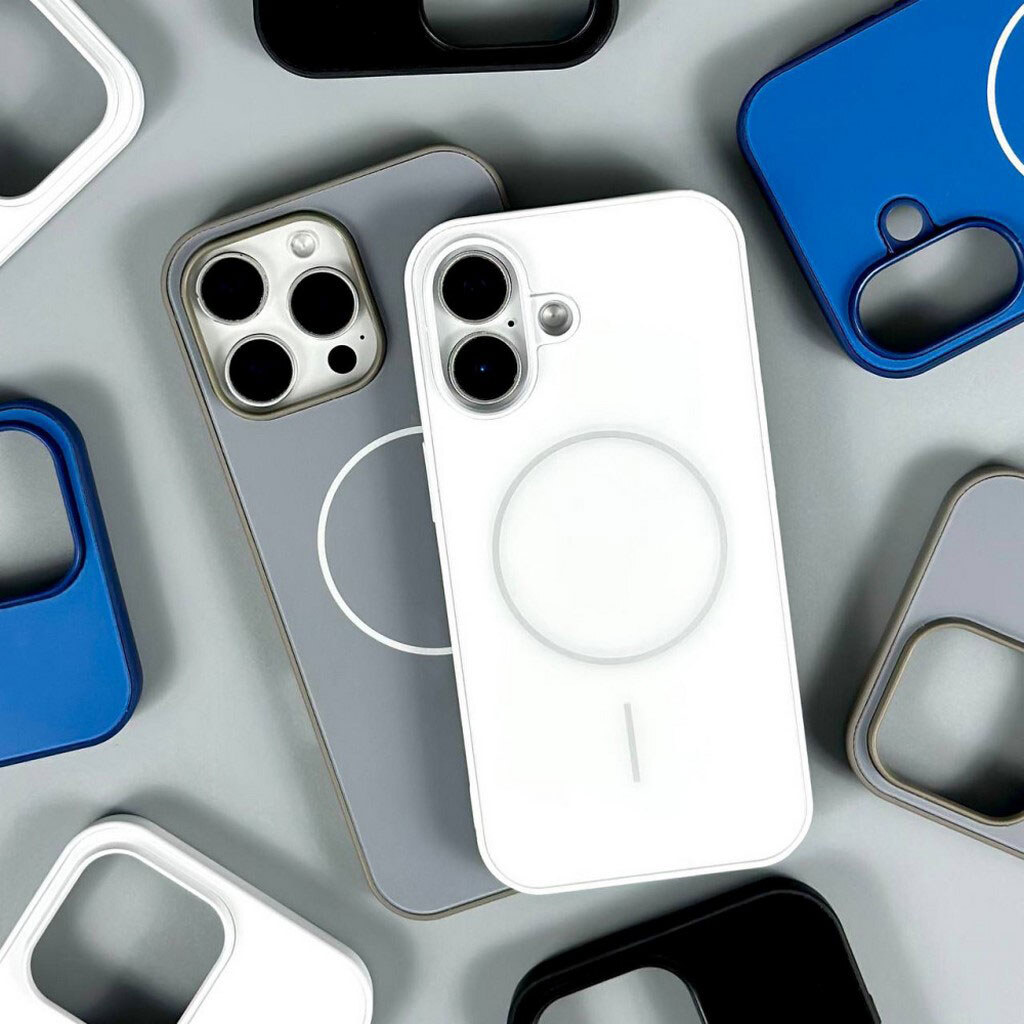 Чехол (накладка) Apple iPhone 14, Durable Shell, MagSafe, Серый - № 4 Чехол (накладка) Apple iPhone 14, Durable Shell, MagSafe, Серый - № 4