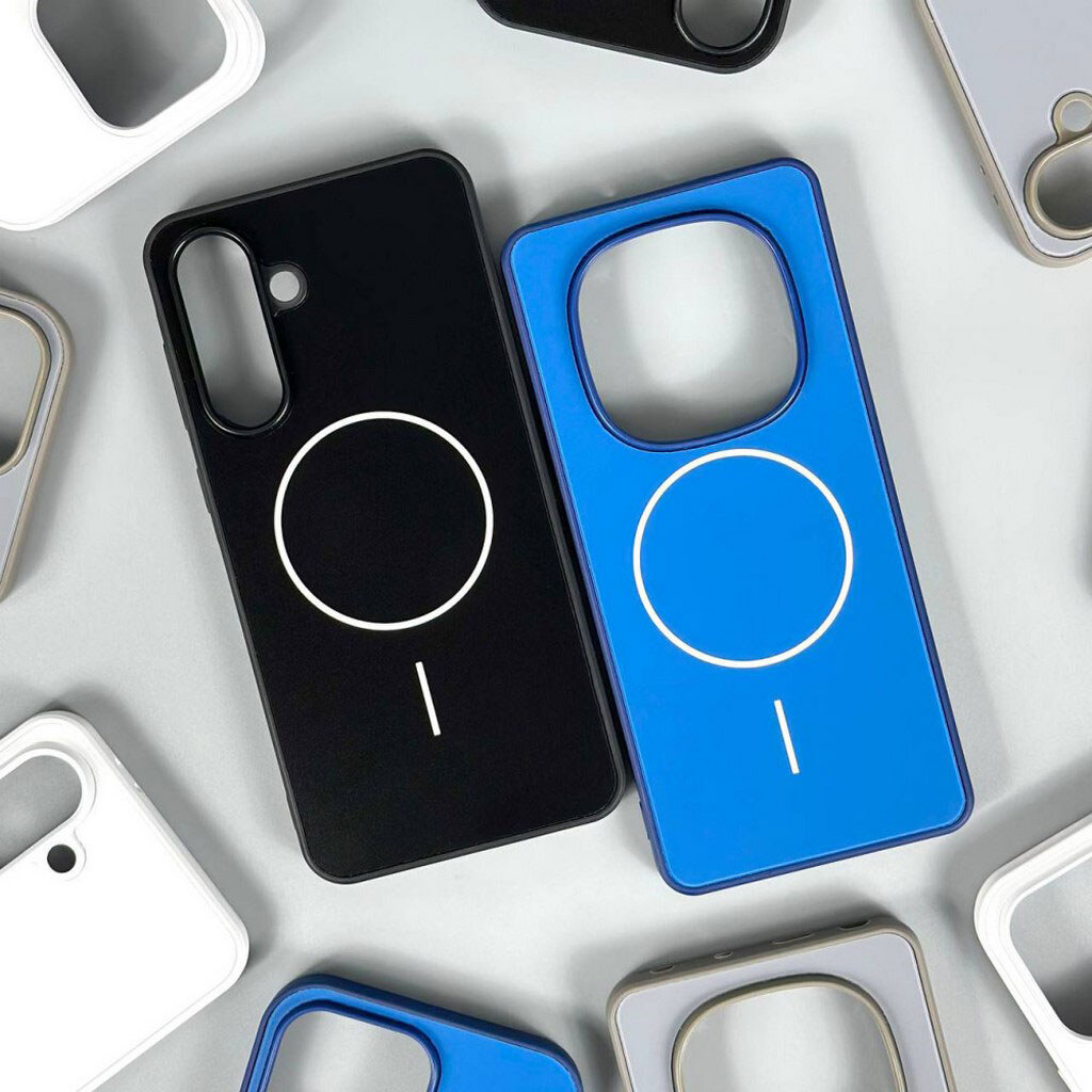 Чехол (накладка) Xiaomi Redmi 12 / Redmi 12 5G, Durable Shell, MagSafe, Синий - № 8 Чехол (накладка) Xiaomi Redmi 12 / Redmi 12 5G, Durable Shell, MagSafe, Синий - № 8