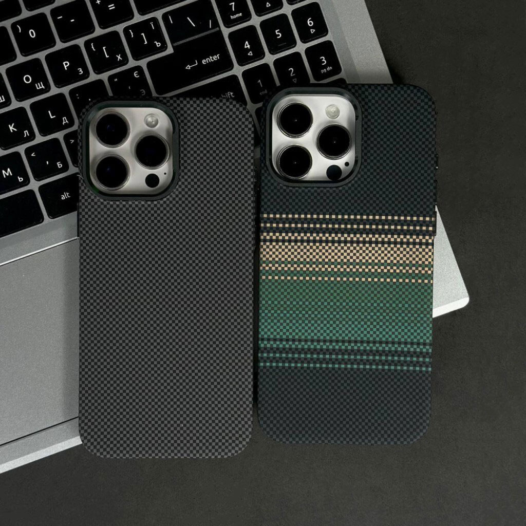 Чехол (накладка) Apple iPhone 13 Pro Max, Elite Carbon Matte Box, MagSafe, Silver Peak, Рисунок - № 13 Чехол (накладка) Apple iPhone 13 Pro Max, Elite Carbon Matte Box, MagSafe, Silver Peak, Рисунок - № 13