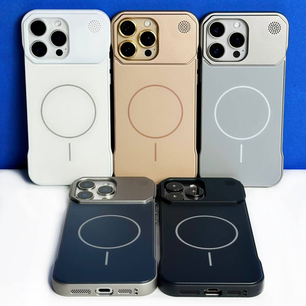 Чохол (накладка) Apple iPhone 13 Pro Max, AG-Glass Glass Matte Aromatherapy Metal, MagSafe, Сірий - № 2 Чохол (накладка) Apple iPhone 13 Pro Max, AG-Glass Glass Matte Aromatherapy Metal, MagSafe, Сірий - № 2