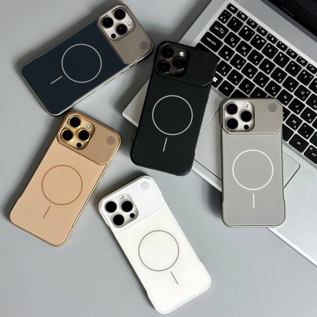 Чохол (накладка) Apple iPhone 13 Pro Max, AG-Glass Glass Matte Aromatherapy Metal, MagSafe, Сірий - № 8 Чохол (накладка) Apple iPhone 13 Pro Max, AG-Glass Glass Matte Aromatherapy Metal, MagSafe, Сірий - № 8