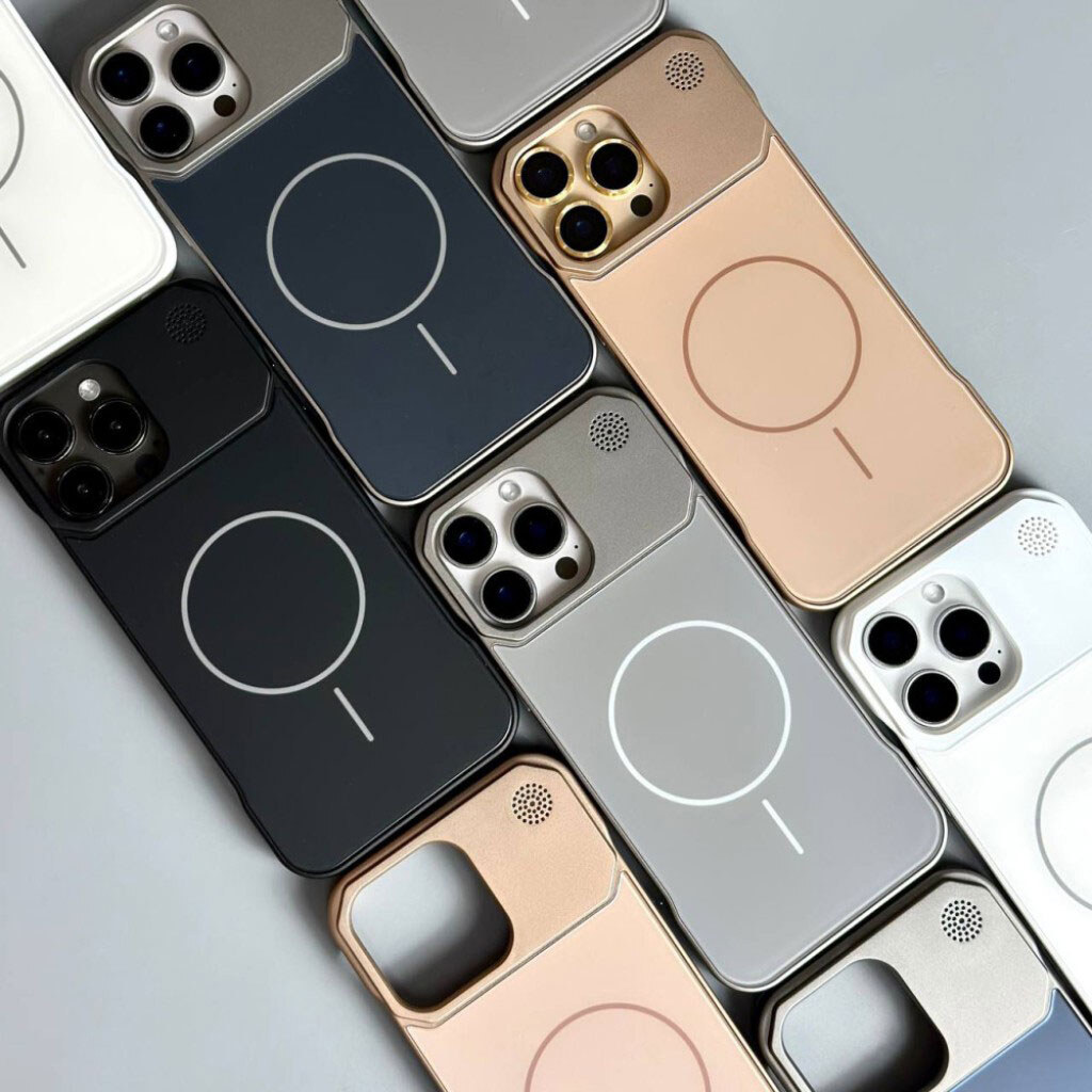 Чехол (накладка) Apple iPhone 13 Pro, AG-Glass Glass Matte Aromatherapy Metal, MagSafe, Золотой - № 4 Чехол (накладка) Apple iPhone 13 Pro, AG-Glass Glass Matte Aromatherapy Metal, MagSafe, Золотой - № 4