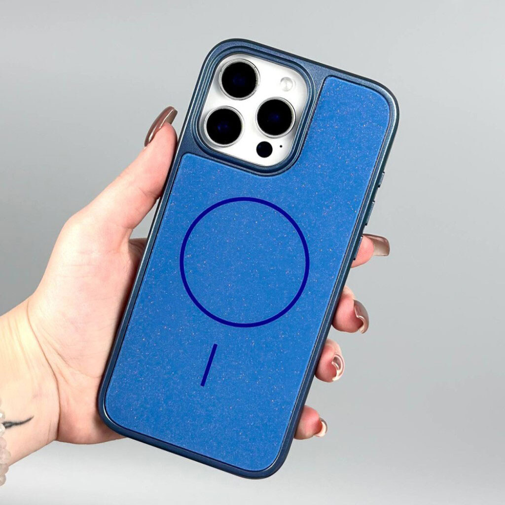 Чохол (накладка) Apple iPhone 16 Pro, Glitter Durable Shell, MagSafe, Фіолетовий - № 9 Чохол (накладка) Apple iPhone 16 Pro, Glitter Durable Shell, MagSafe, Фіолетовий - № 9