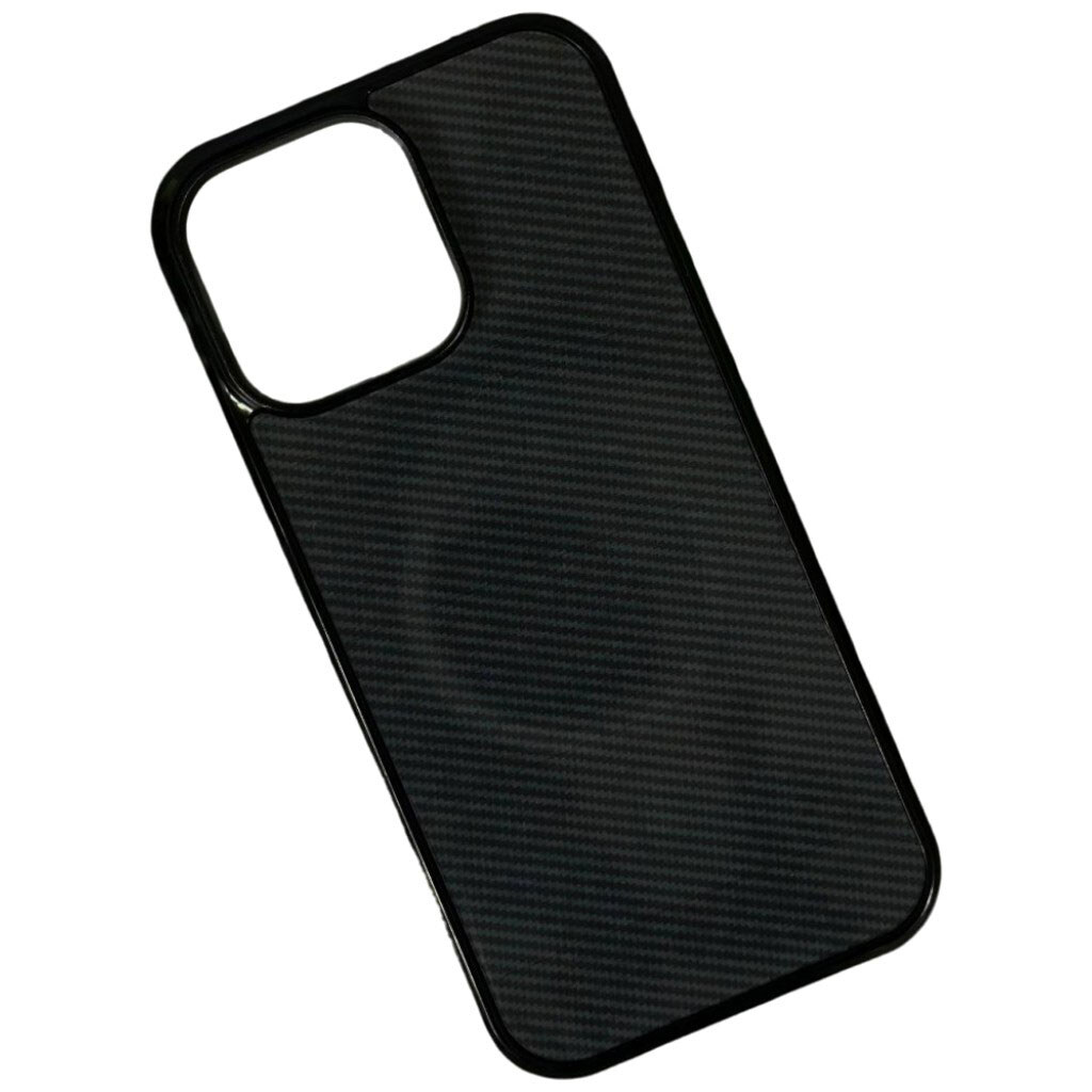 Чохол (накладка) Apple iPhone 14, Gloss Elite Carbonique, Graphite Diagonal Stripes, MagSafe, Малюнок - № 1 Чохол (накладка) Apple iPhone 14, Gloss Elite Carbonique, Graphite Diagonal Stripes, MagSafe, Малюнок - № 1