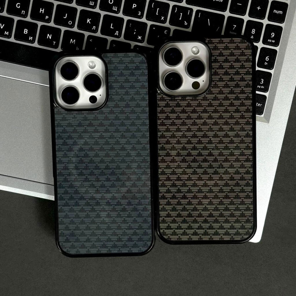 Чохол (накладка) Apple iPhone 17 Air, Gloss Elite Carbonique, Rebel Black, MagSafe, Малюнок - № 10 Чохол (накладка) Apple iPhone 17 Air, Gloss Elite Carbonique, Rebel Black, MagSafe, Малюнок - № 10