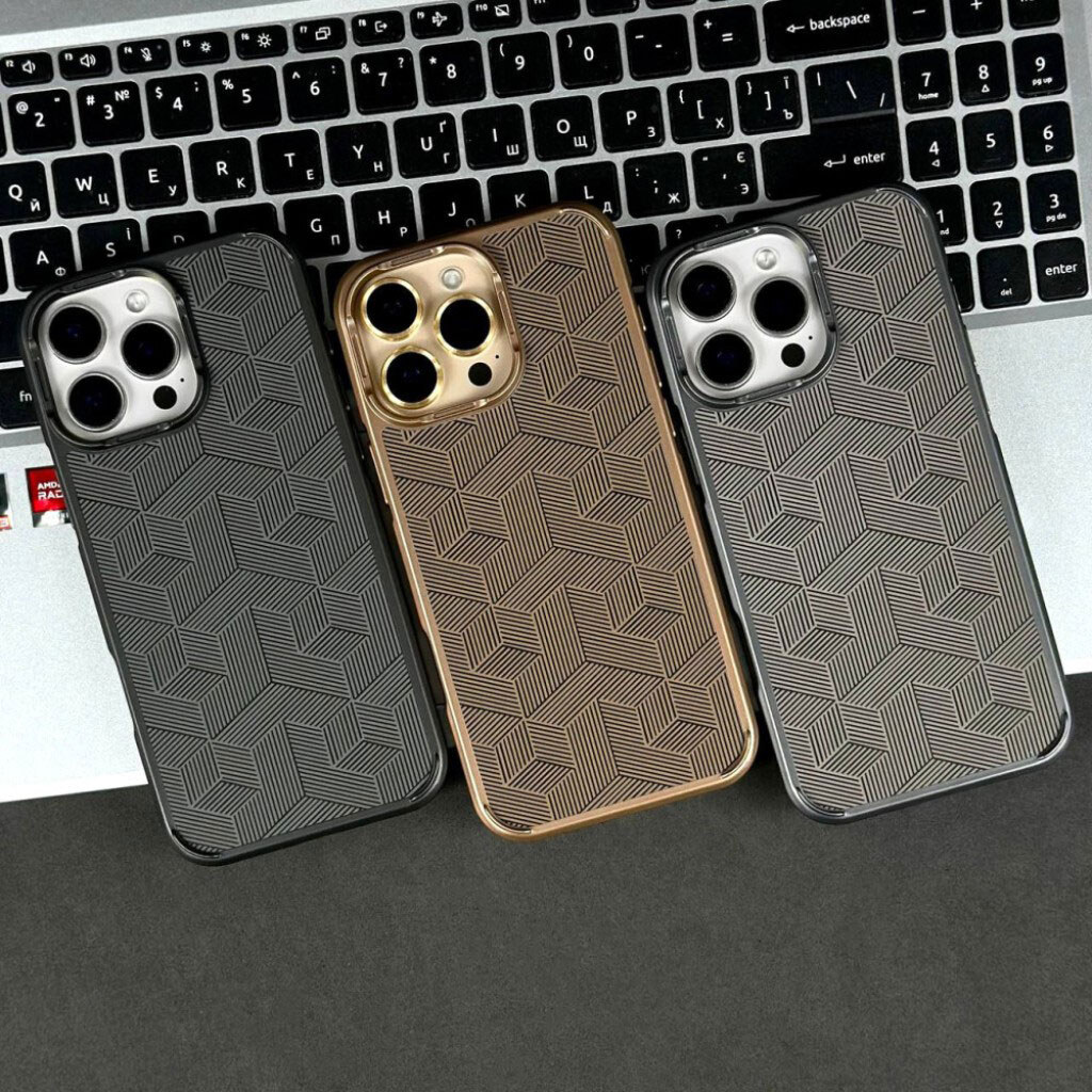Чохол (накладка) Apple iPhone 11, Luxury Carbon Fiber Pattern, Graphite Cube, MagSafe, Малюнок - № 3 Чохол (накладка) Apple iPhone 11, Luxury Carbon Fiber Pattern, Graphite Cube, MagSafe, Малюнок - № 3