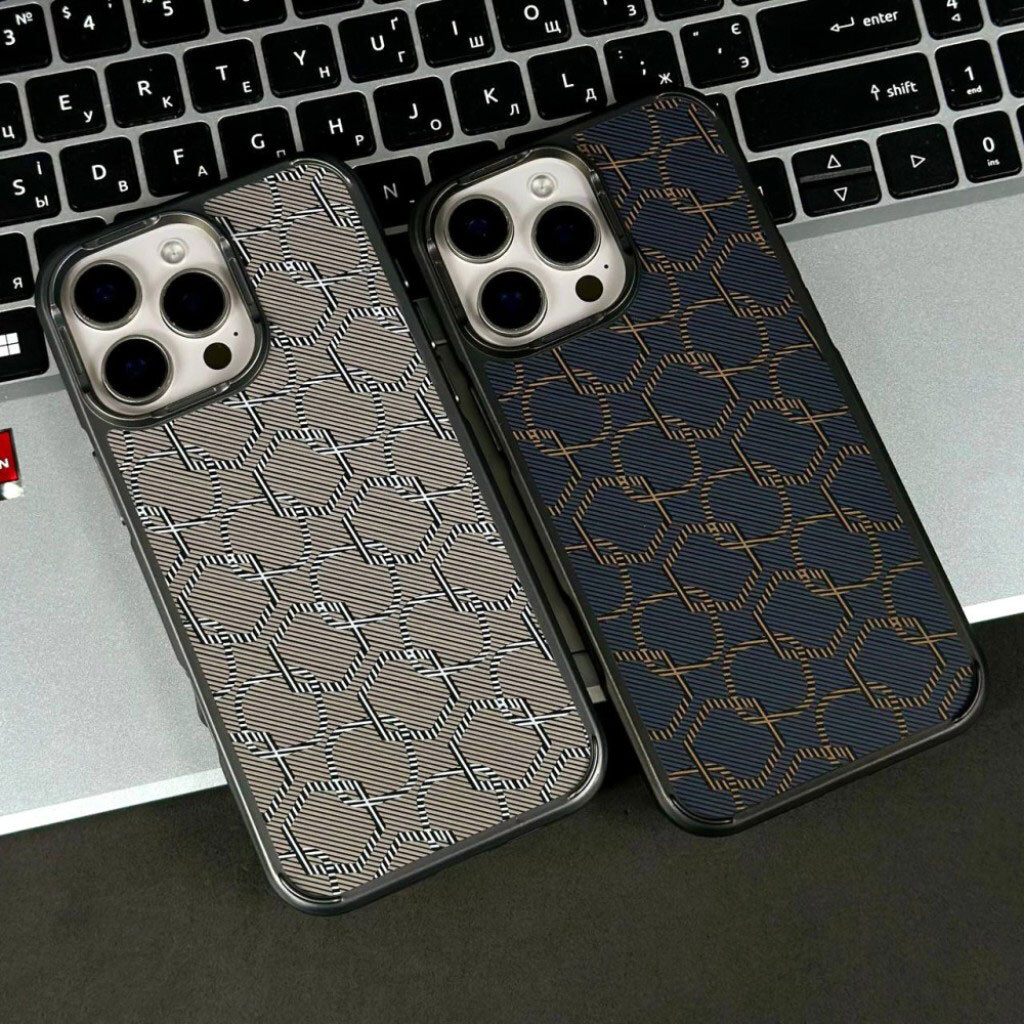 Чохол (накладка) Apple iPhone 11, Luxury Carbon Fiber Pattern, Graphite Cube, MagSafe, Малюнок - № 10 Чохол (накладка) Apple iPhone 11, Luxury Carbon Fiber Pattern, Graphite Cube, MagSafe, Малюнок - № 10