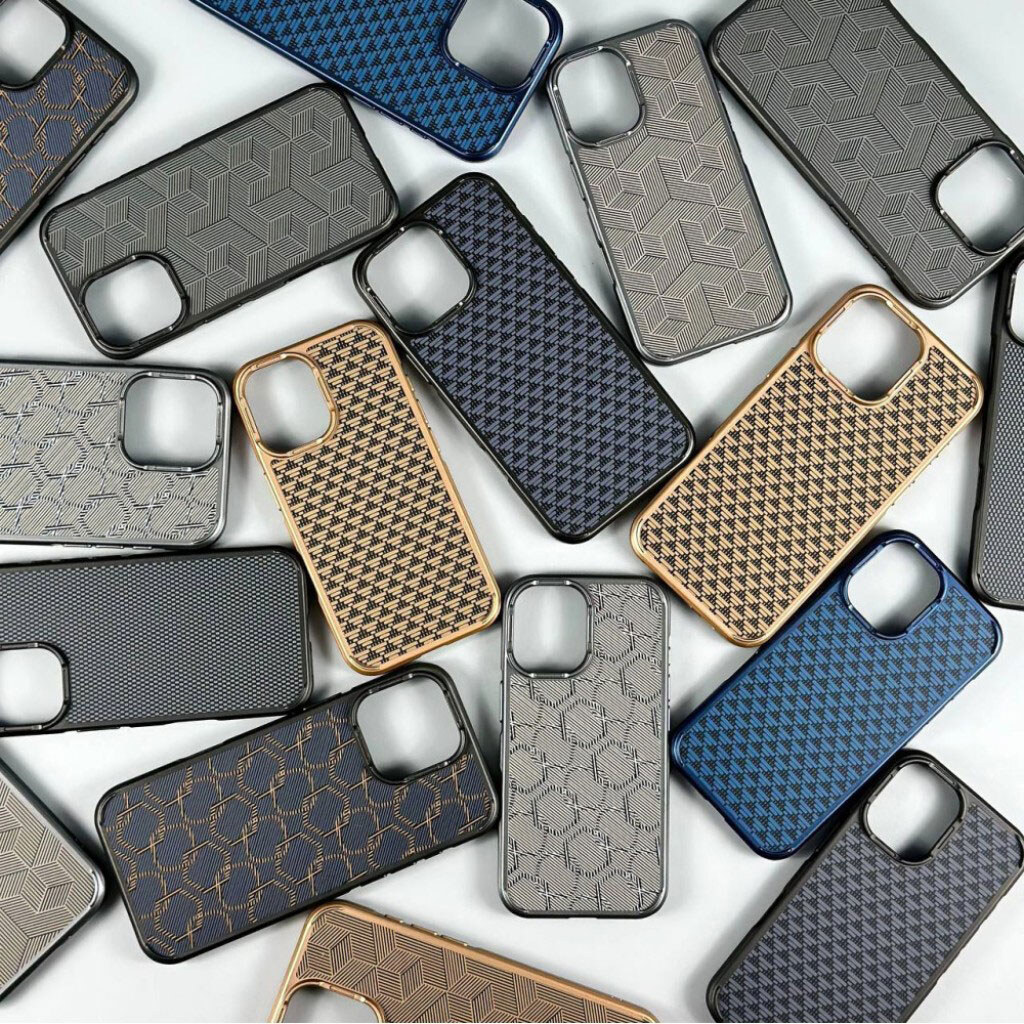 Чехол (накладка) Apple iPhone 15 Pro, Luxury Carbon Fiber Pattern, MagSafe, Black Twill, Рисунок - № 9 Чехол (накладка) Apple iPhone 15 Pro, Luxury Carbon Fiber Pattern, MagSafe, Black Twill, Рисунок - № 9