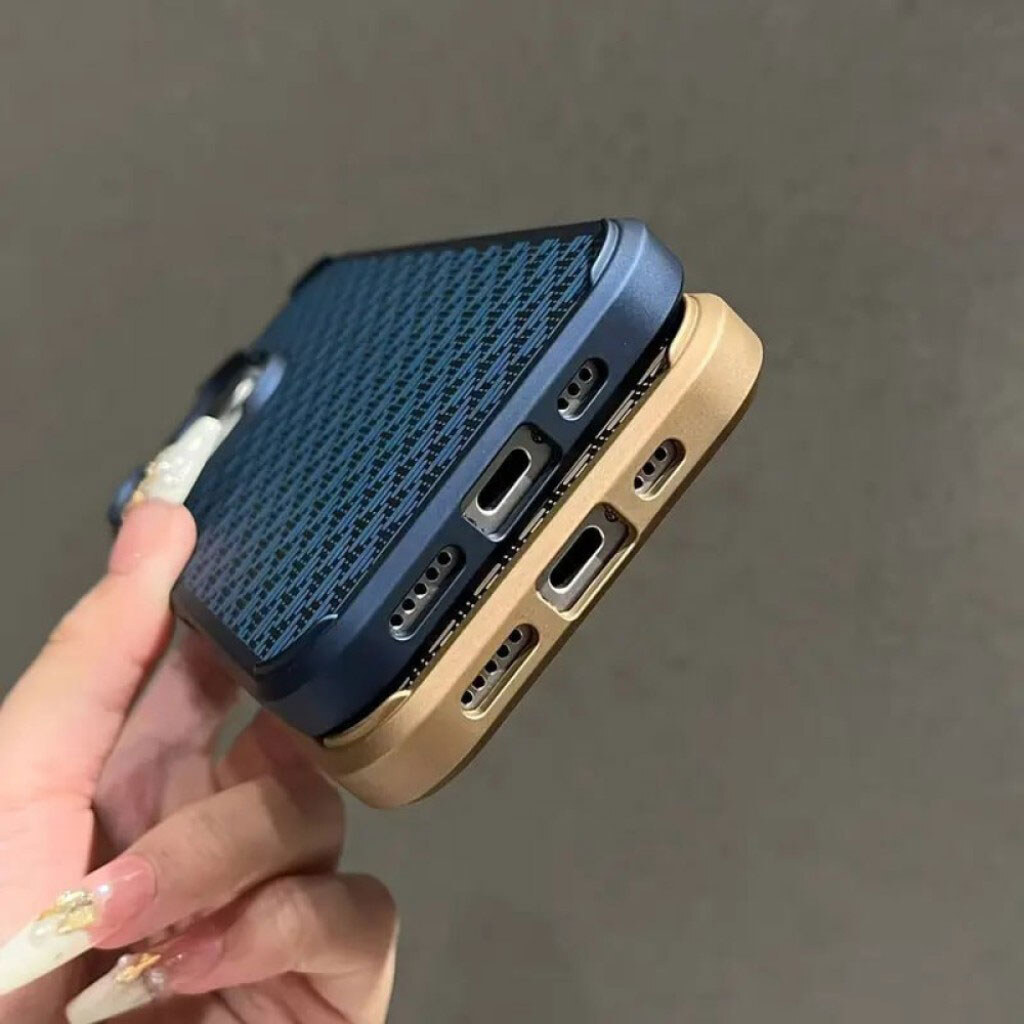 Чохол (накладка) Apple iPhone 15, Luxury Carbon Fiber Pattern, Graphite Cube, MagSafe, Малюнок - № 13 Чохол (накладка) Apple iPhone 15, Luxury Carbon Fiber Pattern, Graphite Cube, MagSafe, Малюнок - № 13