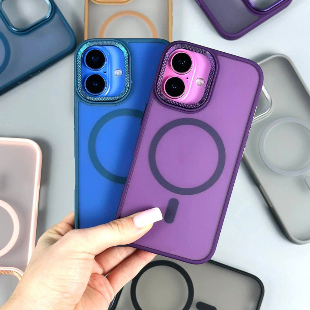 Чехол (накладка) Apple iPhone 12 / iPhone 12 Pro, Matte Corrugated, MagSafe, Серый - № 5 Чехол (накладка) Apple iPhone 12 / iPhone 12 Pro, Matte Corrugated, MagSafe, Серый - № 5