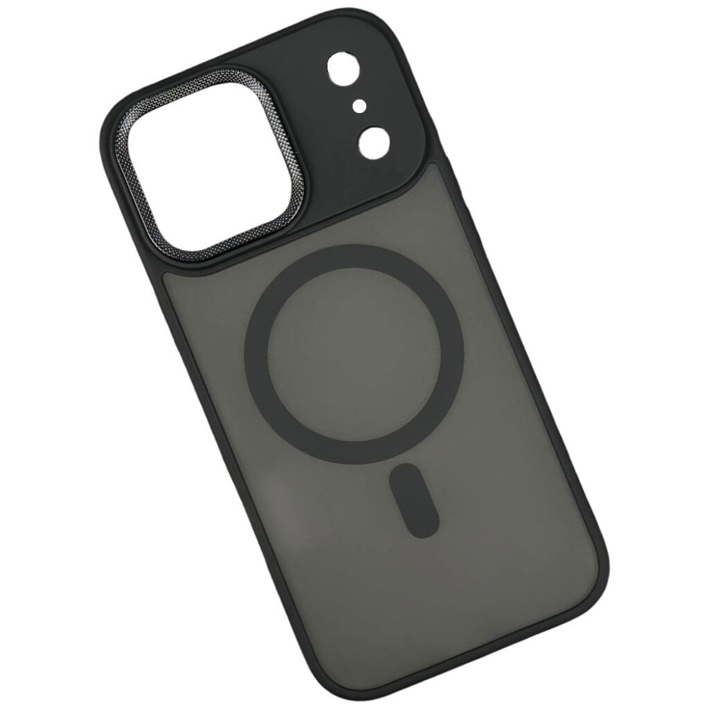 Чохол (накладка) Apple iPhone 17, Matte Corrugated, MagSafe, Сірий - № 1 Чохол (накладка) Apple iPhone 17, Matte Corrugated, MagSafe, Сірий - № 1