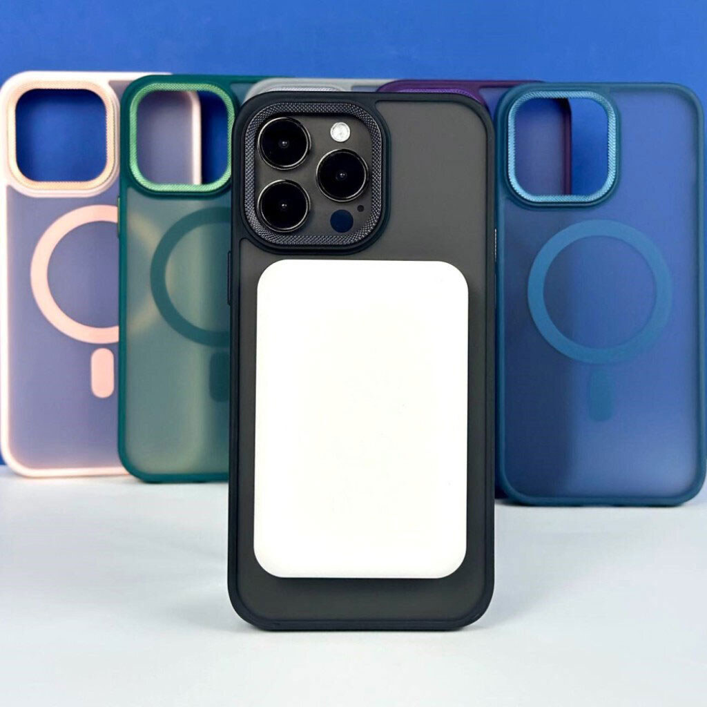 Чехол (накладка) Samsung A057 Galaxy A05s, Matte Corrugated, MagSafe, Зеленый - № 10 Чехол (накладка) Samsung A057 Galaxy A05s, Matte Corrugated, MagSafe, Зеленый - № 10