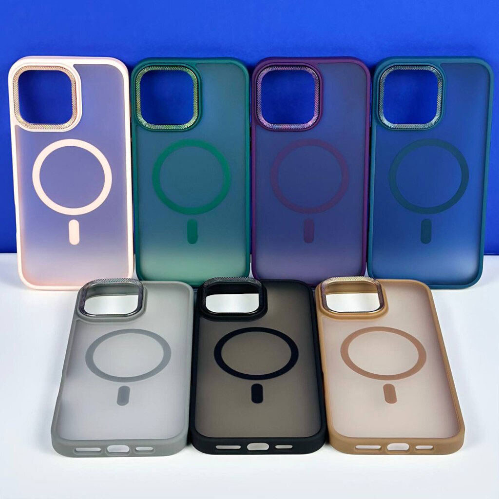 Чехол (накладка) Samsung A165 Galaxy A16 / A166 Galaxy A16 5G, Matte Corrugated, MagSafe, Зеленый - № 3 Чехол (накладка) Samsung A165 Galaxy A16 / A166 Galaxy A16 5G, Matte Corrugated, MagSafe, Зеленый - № 3