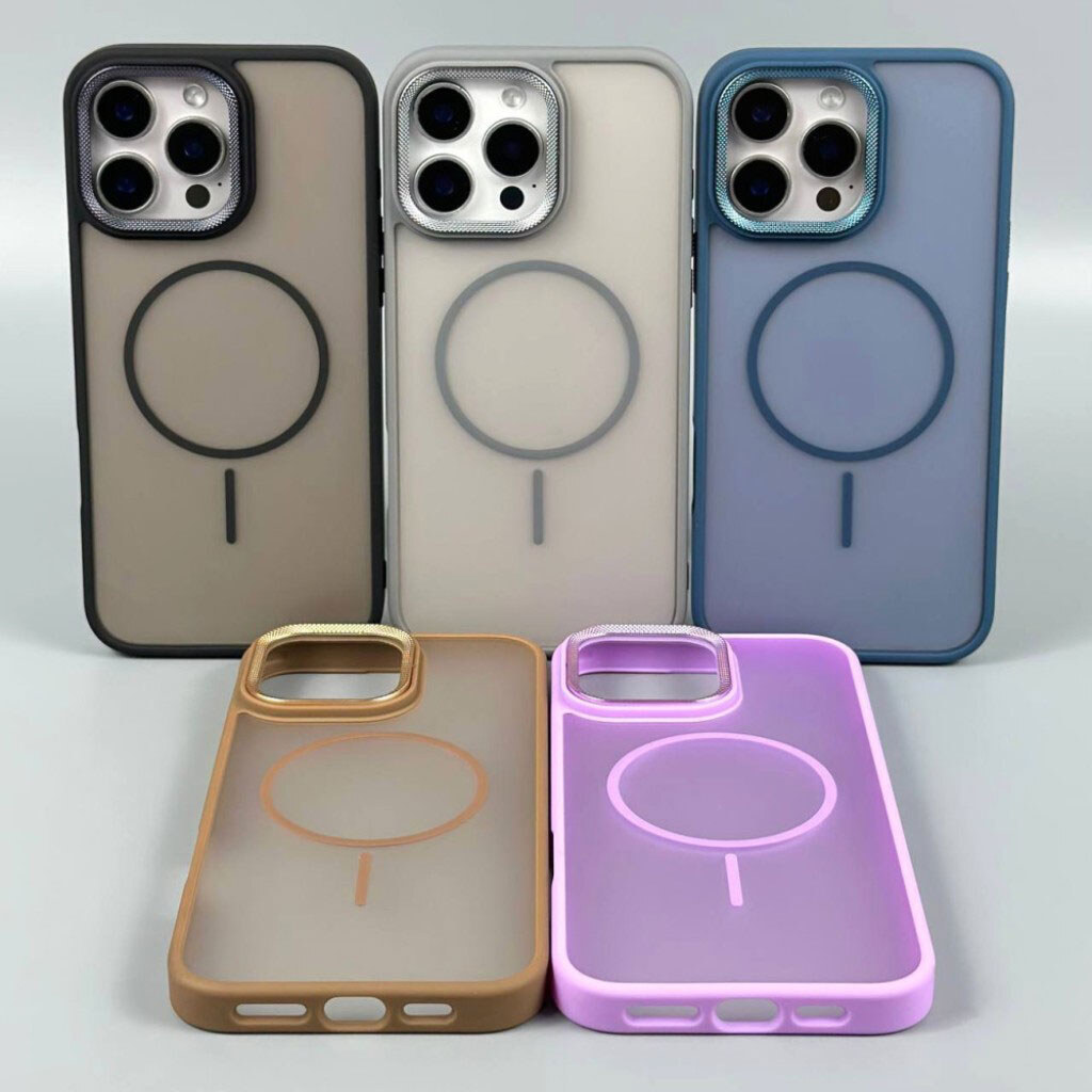 Чехол (накладка) Samsung S928 Galaxy S24 Ultra, Matte Corrugated Camera Thin, MagSafe, Синий - № 2 Чехол (накладка) Samsung S928 Galaxy S24 Ultra, Matte Corrugated Camera Thin, MagSafe, Синий - № 2