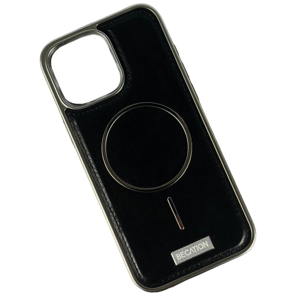 Чохол (накладка) Apple iPhone 14, Becation Matte, MagSafe, Чорний - № 1 Чохол (накладка) Apple iPhone 14, Becation Matte, MagSafe, Чорний - № 1