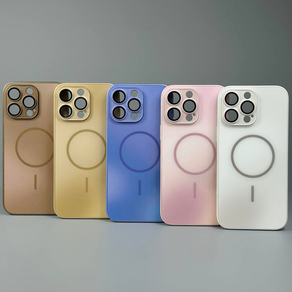 Чохол (накладка) Apple iPhone 11 Pro Max, Matte Ombre, MagSafe, Бронзовий - № 4 Чохол (накладка) Apple iPhone 11 Pro Max, Matte Ombre, MagSafe, Бронзовий - № 4