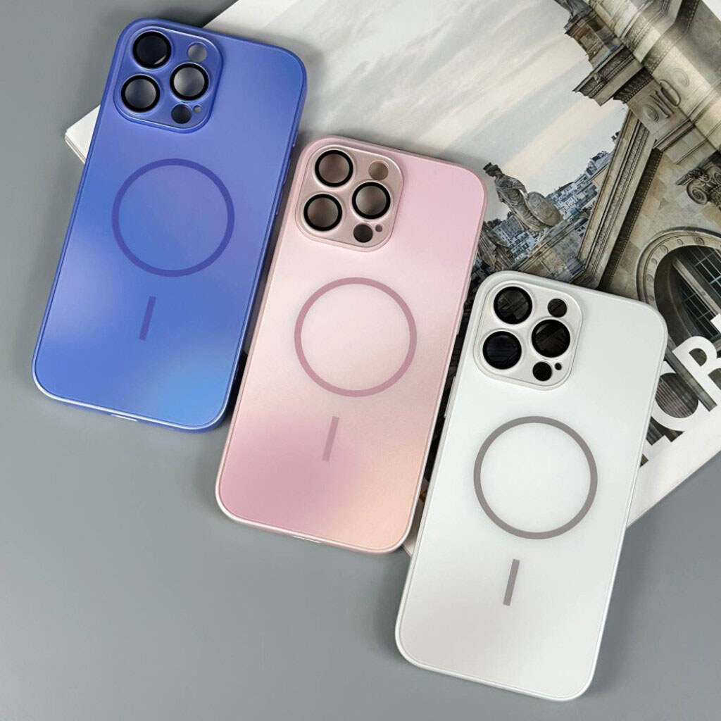 Чохол (накладка) Apple iPhone 11 Pro Max, Matte Ombre, MagSafe, Бронзовий - № 6 Чохол (накладка) Apple iPhone 11 Pro Max, Matte Ombre, MagSafe, Бронзовий - № 6