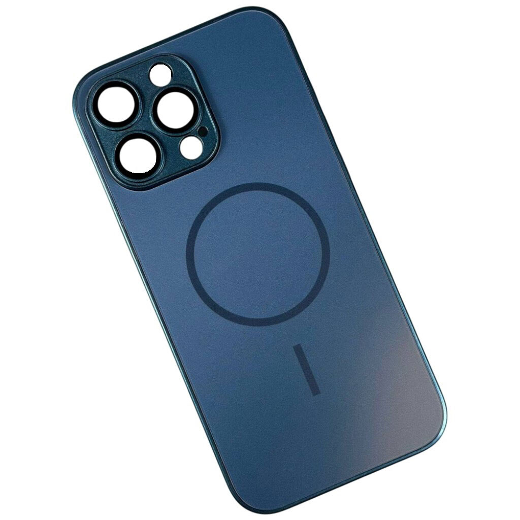 Чехол (накладка) Apple iPhone 13 Pro, Matte Ombre, MagSafe, Синий - № 1 Чехол (накладка) Apple iPhone 13 Pro, Matte Ombre, MagSafe, Синий - № 1