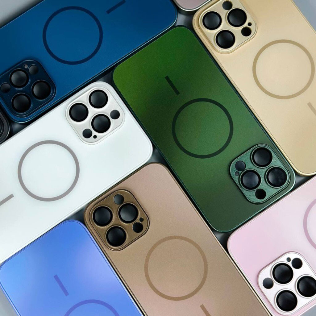 Чохол (накладка) Apple iPhone 14 Pro Max, Matte Ombre, MagSafe, Синій - № 11 Чохол (накладка) Apple iPhone 14 Pro Max, Matte Ombre, MagSafe, Синій - № 11