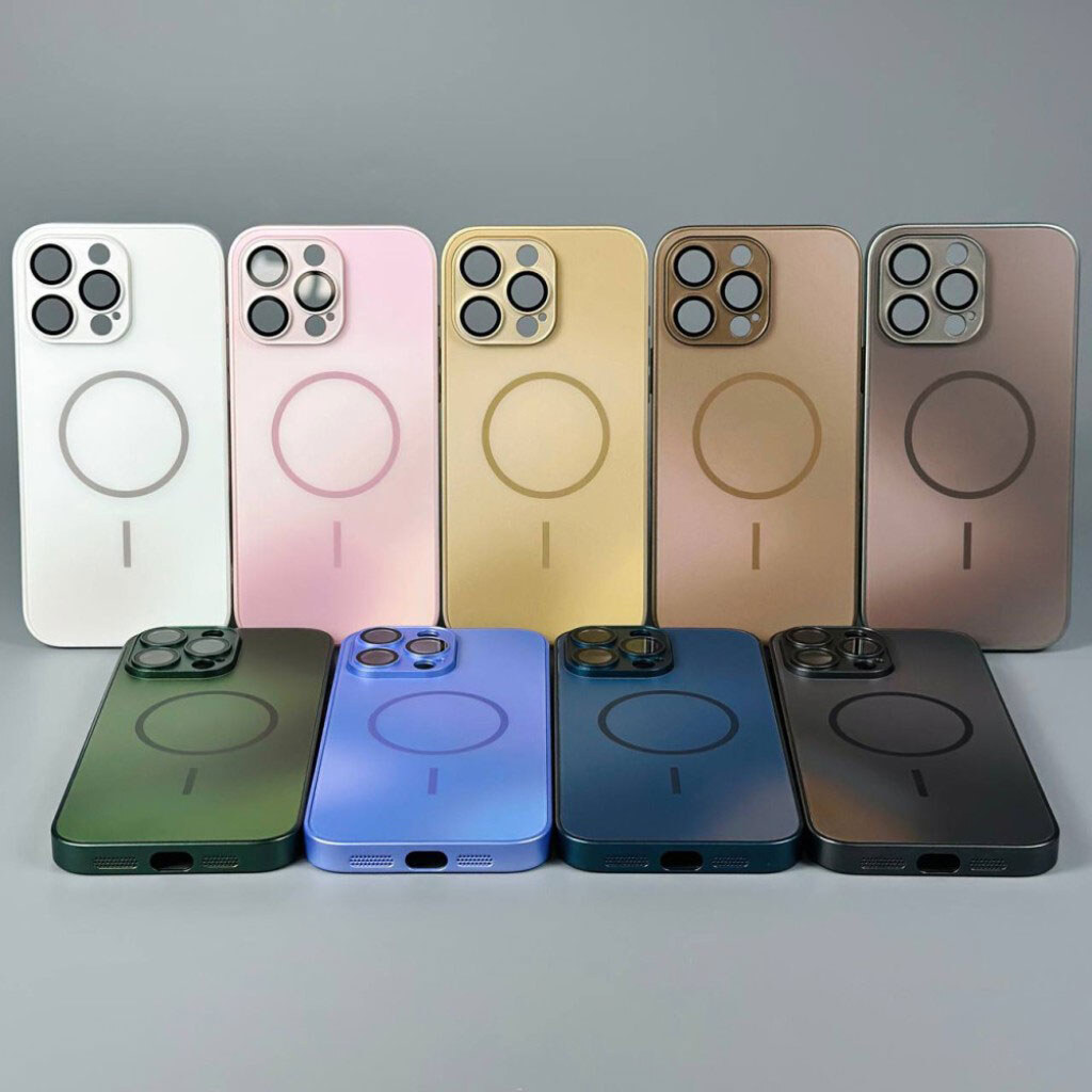 Чохол (накладка) Apple iPhone 16 Pro Max, Matte Ombre, Dark Grey, MagSafe, Сірий - № 2 Чохол (накладка) Apple iPhone 16 Pro Max, Matte Ombre, Dark Grey, MagSafe, Сірий - № 2