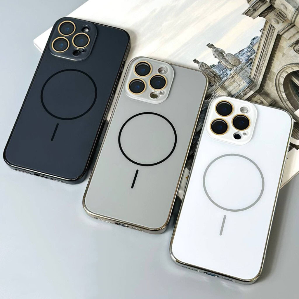 Чохол (накладка) Apple iPhone 11, Matte Soft Touch, MagSafe, Сірий - № 6 Чохол (накладка) Apple iPhone 11, Matte Soft Touch, MagSafe, Сірий - № 6