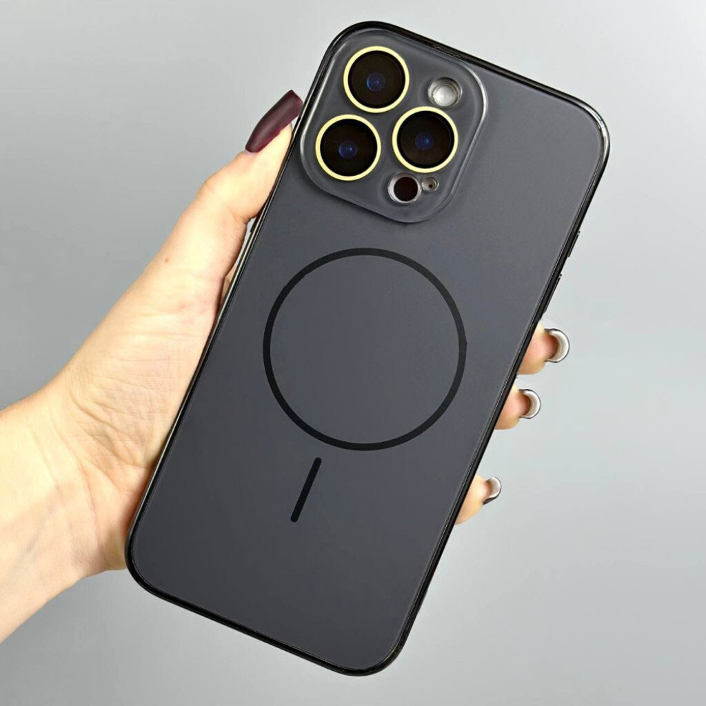 Чохол (накладка) Apple iPhone 11, Matte Soft Touch, MagSafe, Сірий - № 7 Чохол (накладка) Apple iPhone 11, Matte Soft Touch, MagSafe, Сірий - № 7