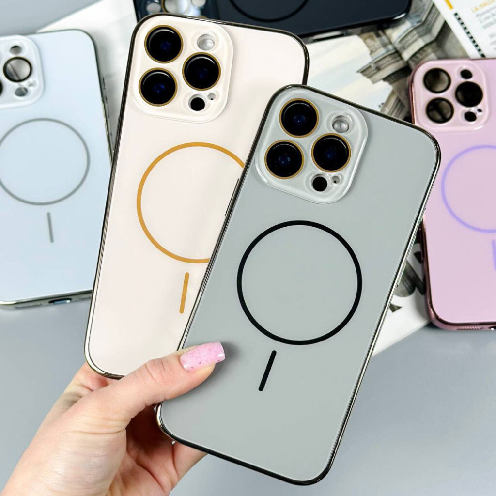 Чохол (накладка) Apple iPhone 15, Matte Soft Touch, MagSafe, Чорний - № 10 Чохол (накладка) Apple iPhone 15, Matte Soft Touch, MagSafe, Чорний - № 10