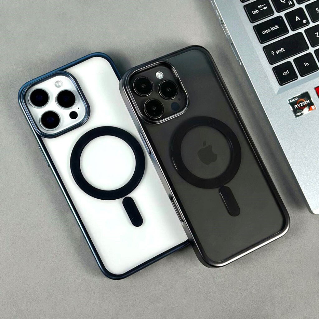 Чохол (накладка) Apple iPhone 14 Pro, Metallic Paint, MagSafe, Срібний - № 9 Чохол (накладка) Apple iPhone 14 Pro, Metallic Paint, MagSafe, Срібний - № 9