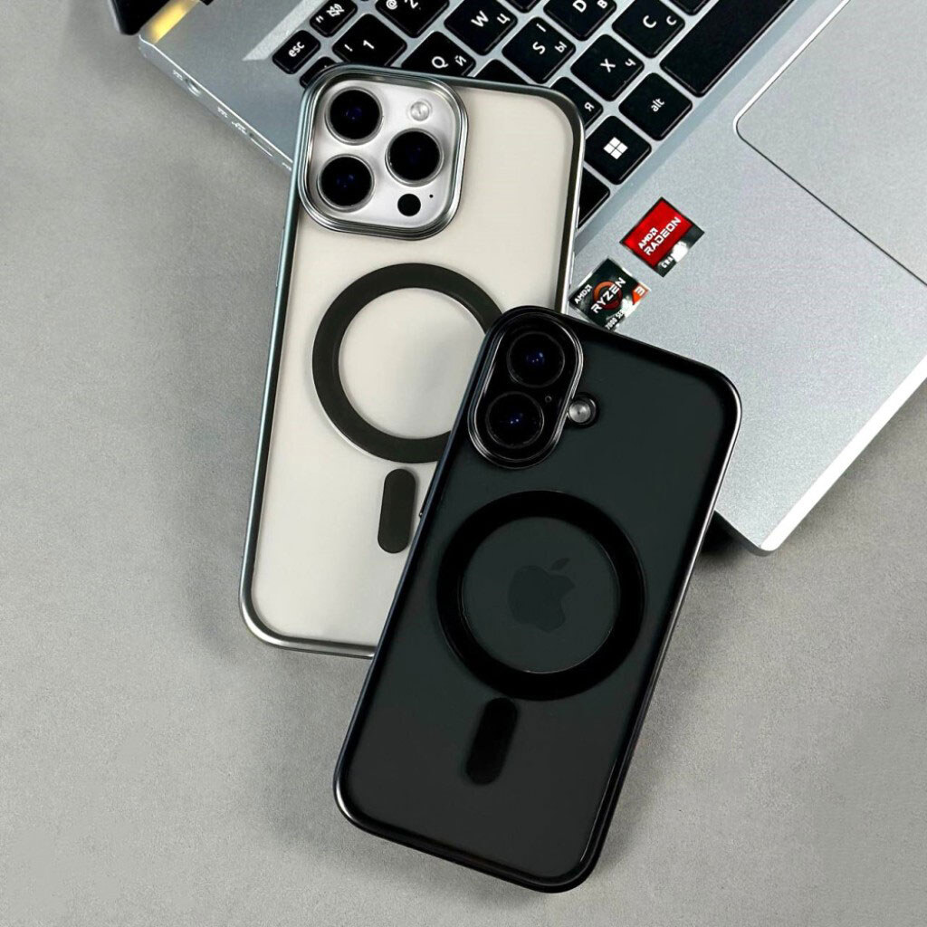 Чехол (накладка) Samsung Galaxy S25 Plus / S926 Galaxy S24 Plus, Metallic Paint, MagSafe, Dark Silver, Серебряный - № 13 Чехол (накладка) Samsung Galaxy S25 Plus / S926 Galaxy S24 Plus, Metallic Paint, MagSafe, Dark Silver, Серебряный - № 13