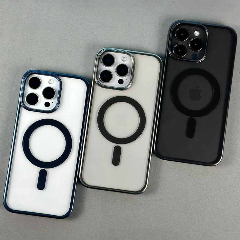 Чехол (накладка) Samsung Galaxy S25 Plus / S926 Galaxy S24 Plus, Metallic Paint, MagSafe, Dark Silver, Серебряный - № 15 Чехол (накладка) Samsung Galaxy S25 Plus / S926 Galaxy S24 Plus, Metallic Paint, MagSafe, Dark Silver, Серебряный - № 15