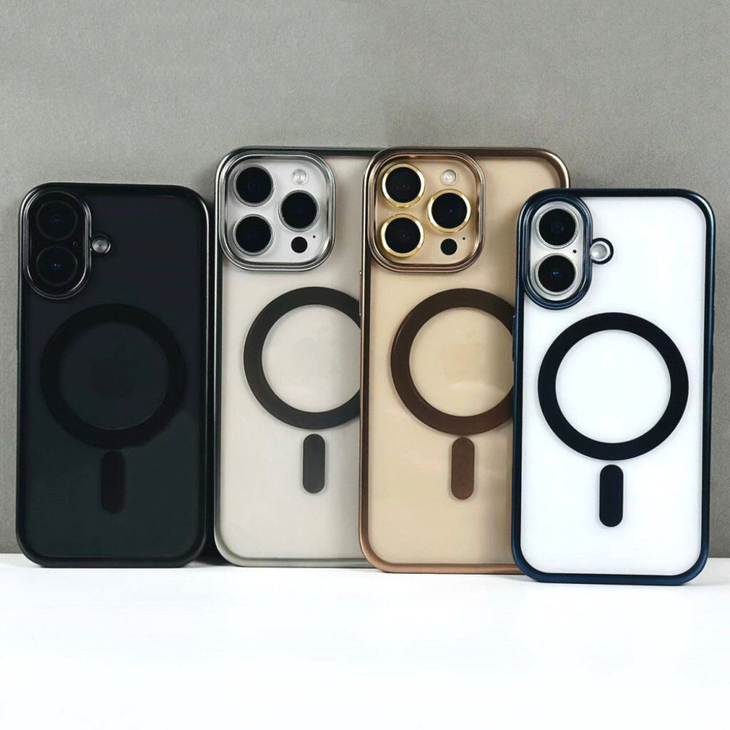 Чехол (накладка) Samsung Galaxy S25 Plus / S926 Galaxy S24 Plus, Metallic Paint, MagSafe, Dark Silver, Серебряный - № 16 Чехол (накладка) Samsung Galaxy S25 Plus / S926 Galaxy S24 Plus, Metallic Paint, MagSafe, Dark Silver, Серебряный - № 16