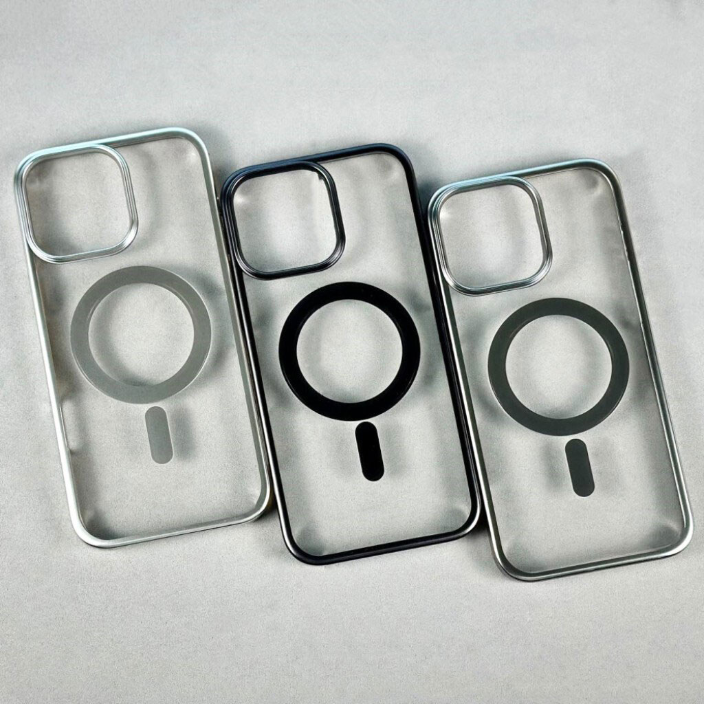 Чехол (накладка) Samsung Galaxy S24 / Galaxy S25, Metallic Paint, MagSafe, Золотой - № 6 Чехол (накладка) Samsung Galaxy S24 / Galaxy S25, Metallic Paint, MagSafe, Золотой - № 6