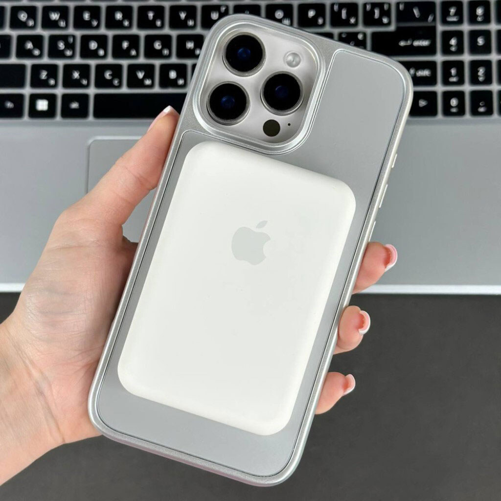 Чохол (накладка) Apple iPhone 14 Pro Max, Modern Elegance, MagSafe, Сірий - № 10 Чохол (накладка) Apple iPhone 14 Pro Max, Modern Elegance, MagSafe, Сірий - № 10