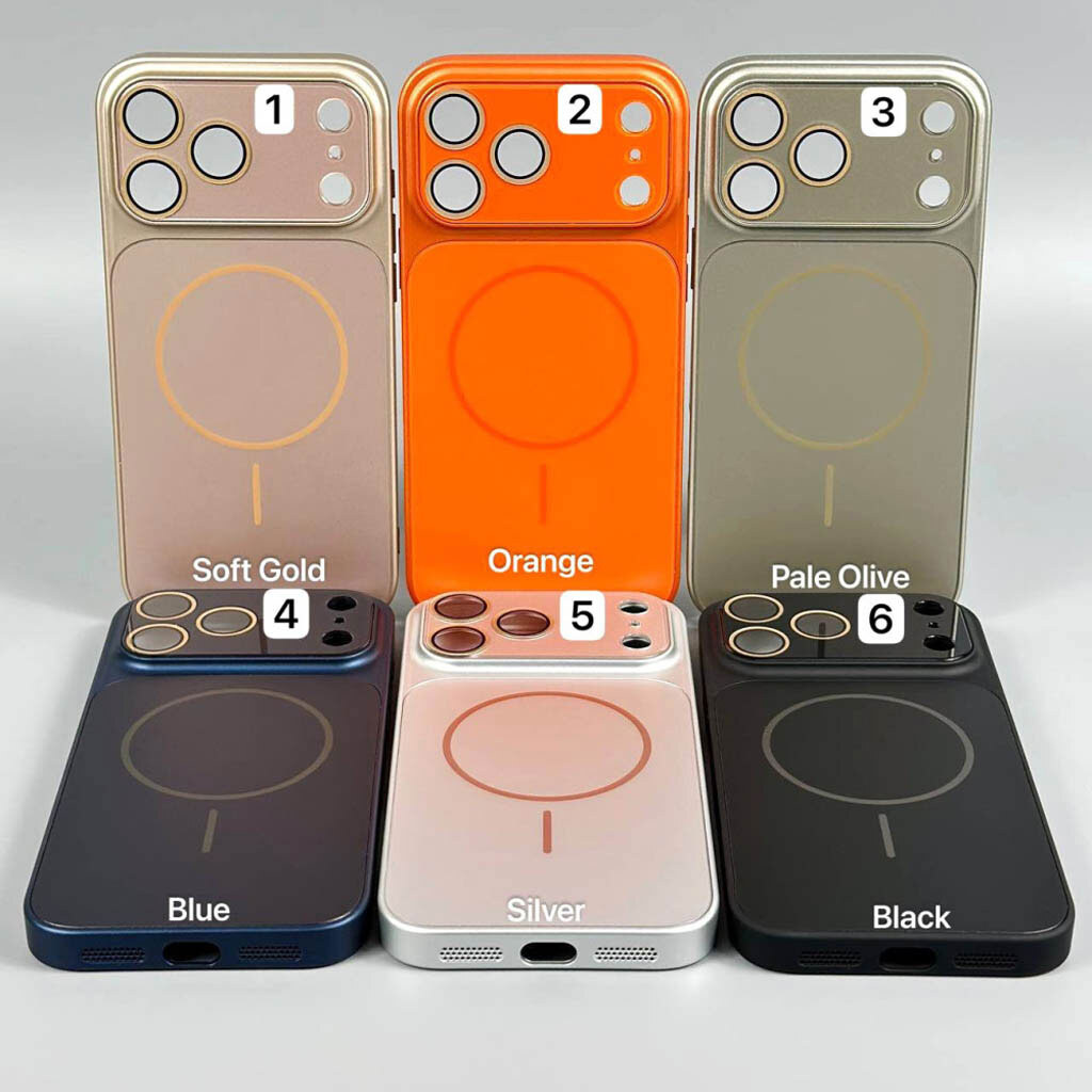 Чехол (накладка) Apple iPhone 16 Pro Max, AG Glass Slim Fit, MagSafe, Pale Olive, Оливковый - № 7 Чехол (накладка) Apple iPhone 16 Pro Max, AG Glass Slim Fit, MagSafe, Pale Olive, Оливковый - № 7