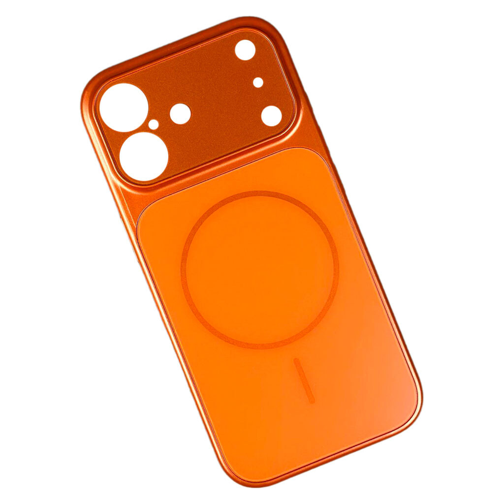 Чехол (накладка) Apple iPhone 17 Air, Air Beats AG-Nano Matte, MagSafe, Оранжевый - № 1 Чехол (накладка) Apple iPhone 17 Air, Air Beats AG-Nano Matte, MagSafe, Оранжевый - № 1