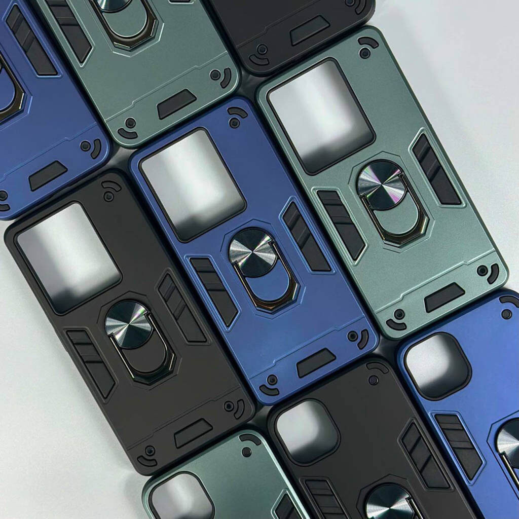 Чохол (накладка) Apple iPhone 11 Pro, Armored Separate Camera, Синій - № 2 Чохол (накладка) Apple iPhone 11 Pro, Armored Separate Camera, Синій - № 2
