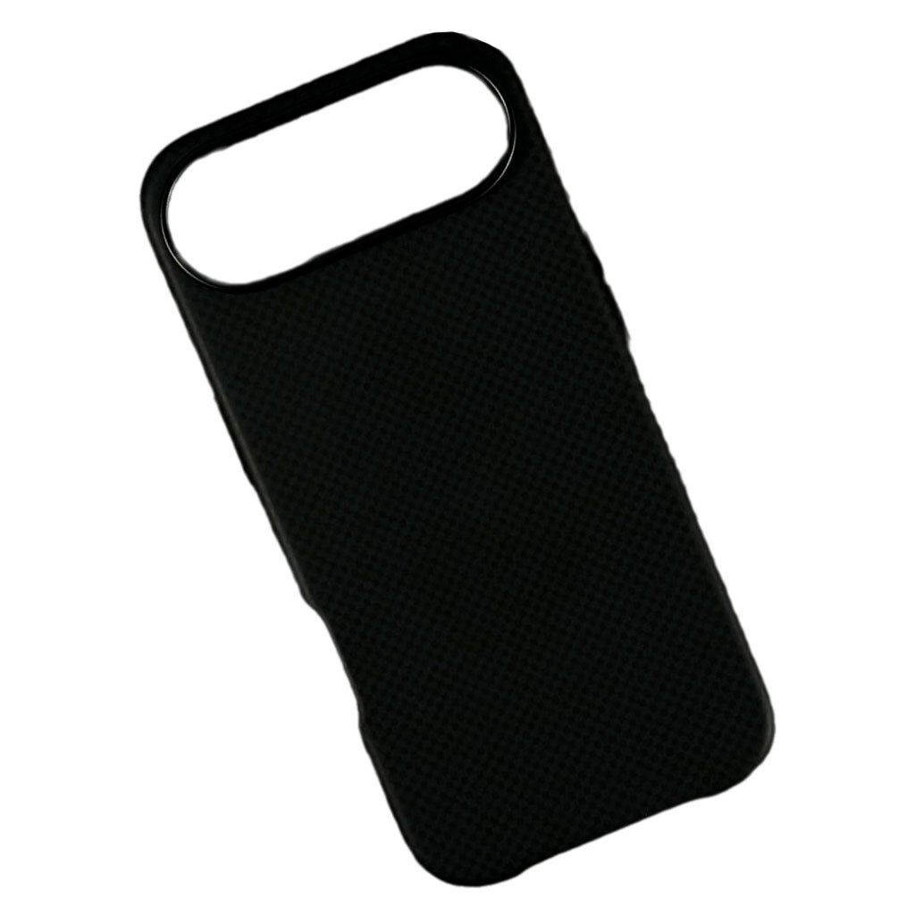 Чохол (накладка) Apple iPhone 17 Air, Carbon Fiber Separate Camera, Чорний - № 1 Чохол (накладка) Apple iPhone 17 Air, Carbon Fiber Separate Camera, Чорний - № 1