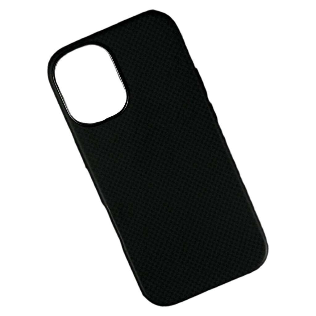 Чохол (накладка) Apple iPhone 17, Carbon Fiber Separate Camera, Чорний - № 1 Чохол (накладка) Apple iPhone 17, Carbon Fiber Separate Camera, Чорний - № 1