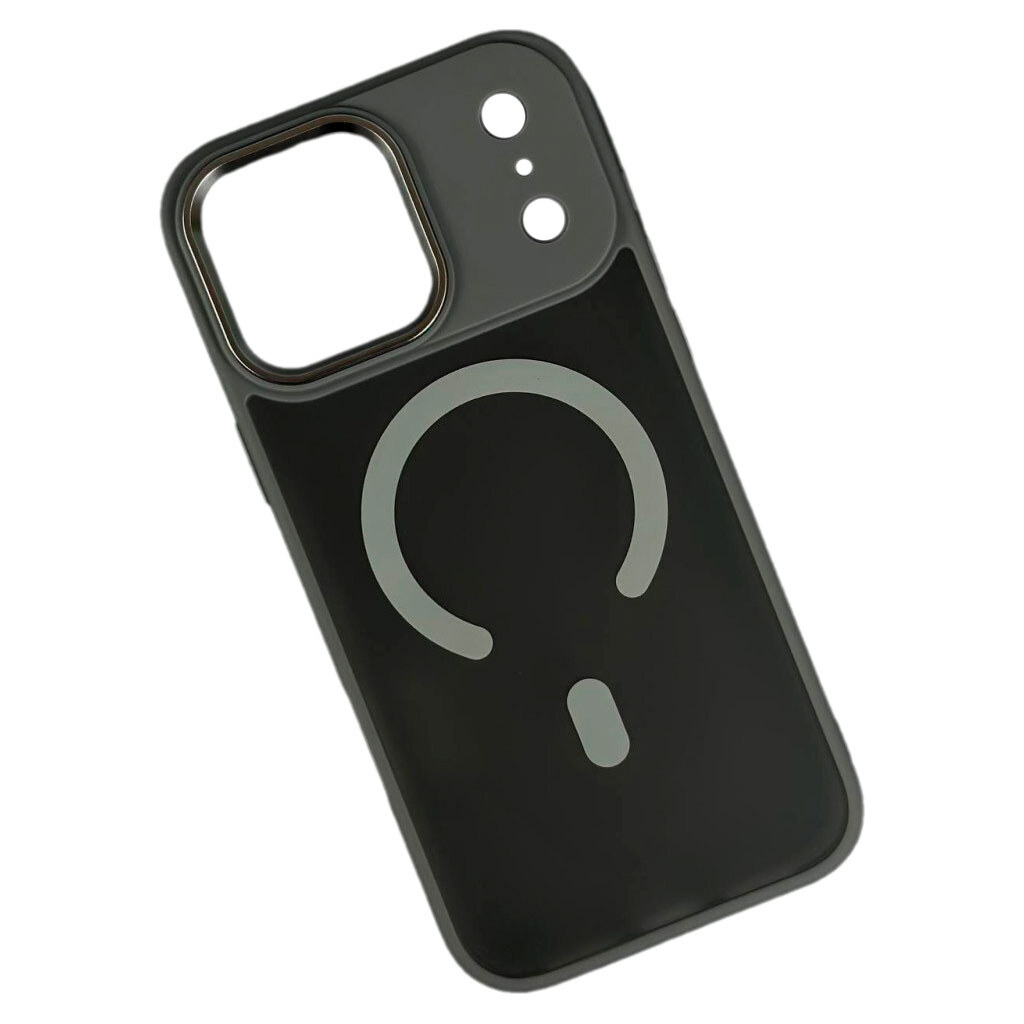 Чехол (накладка) Apple iPhone 17 Pro Max, Color Matte, MagSafe, Серый - № 1 Чехол (накладка) Apple iPhone 17 Pro Max, Color Matte, MagSafe, Серый - № 1