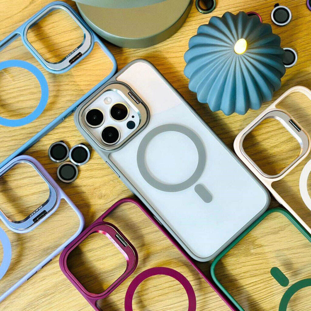 Чехол (накладка) Apple iPhone 13 Pro Max, Crystal Stend Camera, MagSafe, Зеленый - № 2 Чехол (накладка) Apple iPhone 13 Pro Max, Crystal Stend Camera, MagSafe, Зеленый - № 2