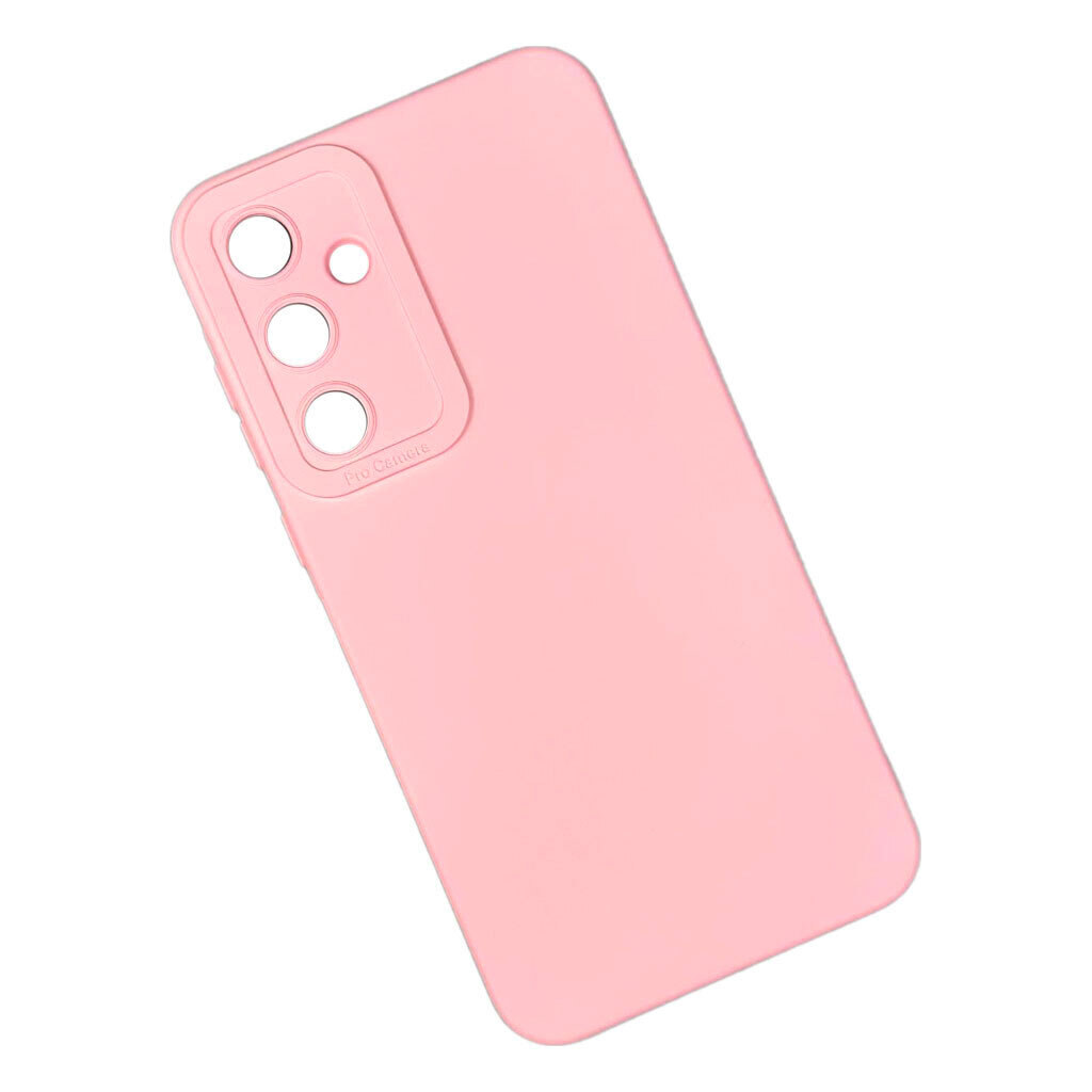 Чехол (накладка) Samsung A155 Galaxy A15 / A156 Galaxy A15 5G, Original Soft Case, Light Pink, Розовый - № 1 Чехол (накладка) Samsung A155 Galaxy A15 / A156 Galaxy A15 5G, Original Soft Case, Light Pink, Розовый - № 1